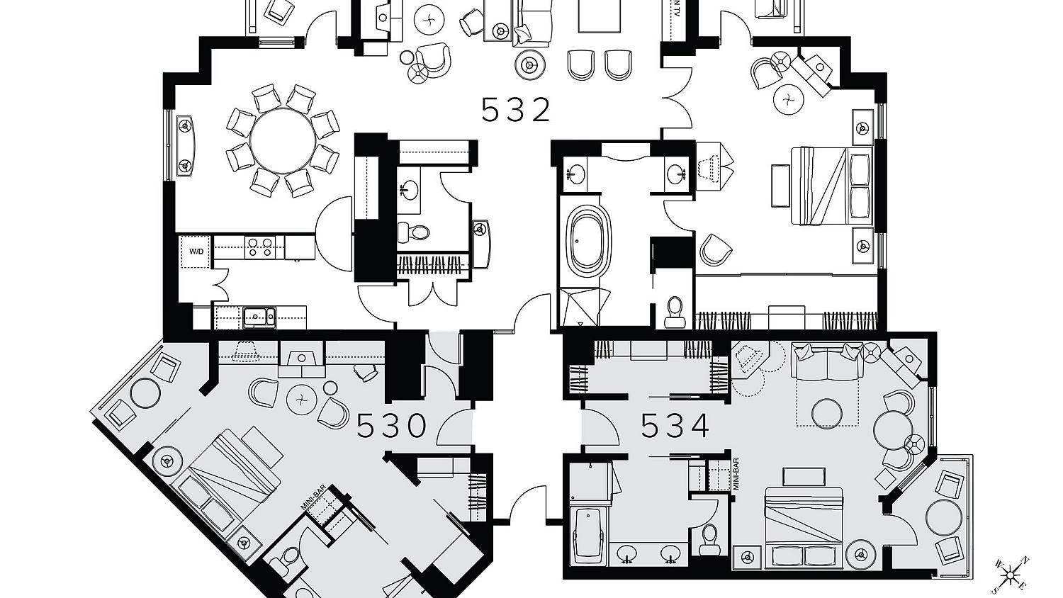 530/532/534 Four Seasons Resort